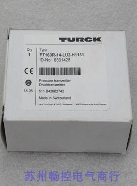 *销售*全新图尔克TURCK压力开关PT160R-14-LU2-H1131 现货6831428