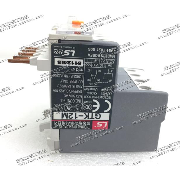 原装正品  微型热过载继电器GTK-12M 2.1A(1.6-2.5) 现货