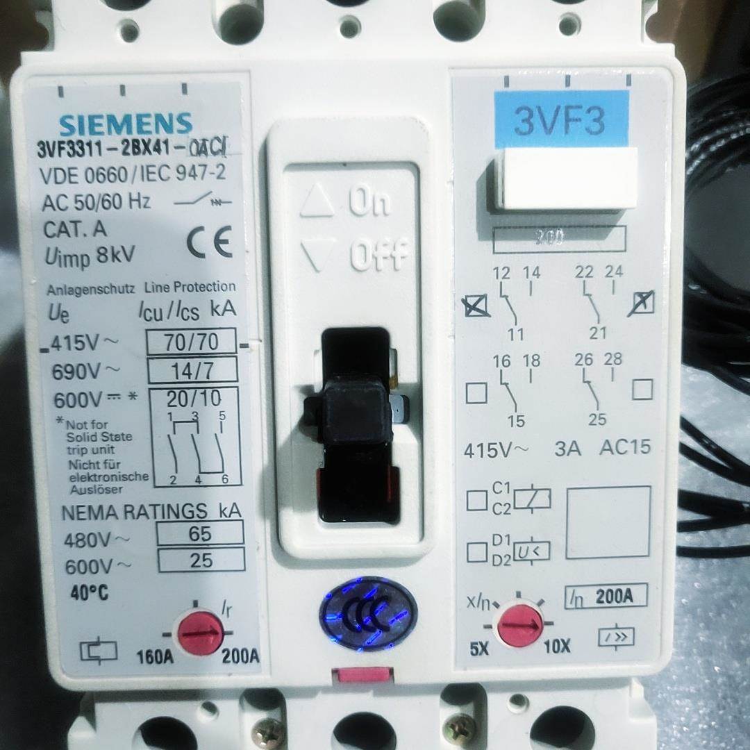 西门子 3VF3311-2BX41-0AC1 3P 200A