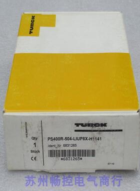 全新德国TURCK压力开关 PS400R-504-LIUP8X-H1141 现货6831265