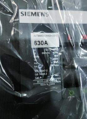 西门子 3VT630N 3VT8563-1AA03-0BA0 630A 3P