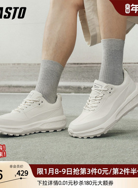 百思图26春季商场新款时尚百搭户外跑步鞋男士休闲运动鞋C9382AM6