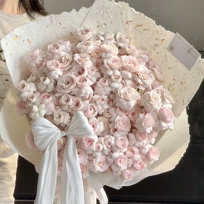 七夕仙子之吻多头玫瑰花束