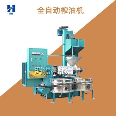 螺旋冷热两用花生菜籽油葵芝麻压油机 运行稳定全自动榨油机
