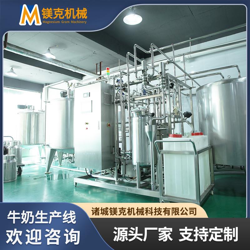 小型杏仁奶灌装输送线 核桃露装配加工线 杏仁乳生产设备