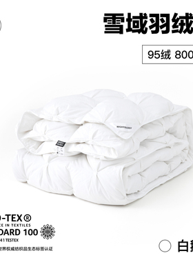NIGHTOLOGY晚安学4A羽绒被95白鹅绒冬被保暖四季被被芯100支全棉