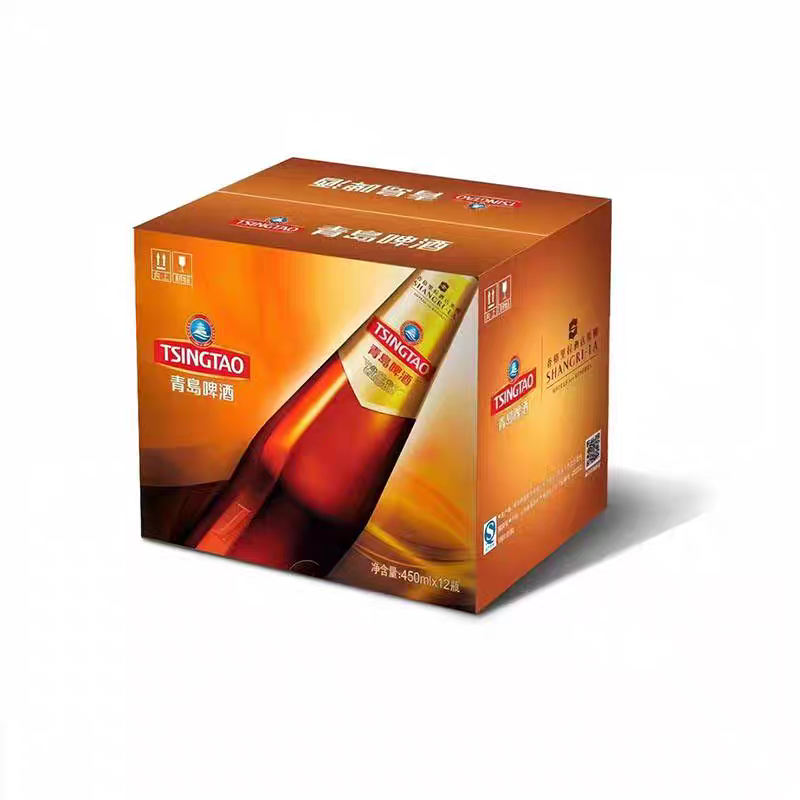 青岛啤酒香格里拉酒店定制版450ml*12瓶登州路56号一厂产青岛发货