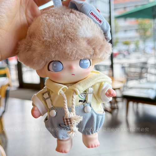 dimoo心动衣服可爱背带裤