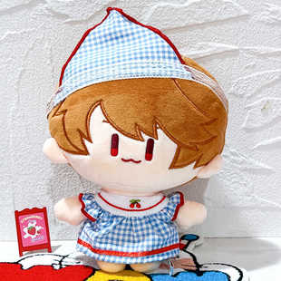 未定事件簿周边夏彦左然毛绒玩偶棉花娃娃衣服校园服衣服配饰