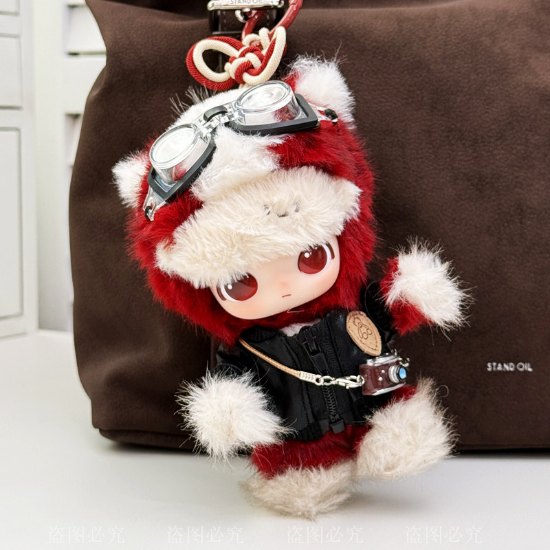马力全开娃衣dimoo通关马娃衣服15cm毛绒挂件可爱红新年喜庆着替,模玩/动漫/周边/娃圈三坑/桌游,潮玩娃衣,淘宝优惠券,粉丝福利购,淘宝优惠卷
