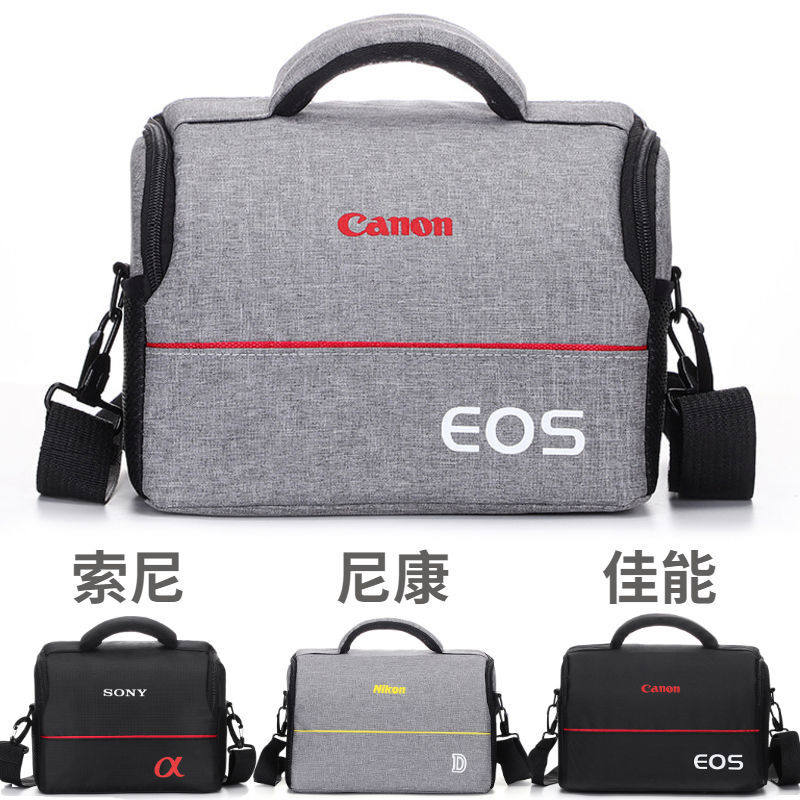 适用于佳能相机包单反单肩摄影包适用于800D200D60D70D80D 600D男女斜跨