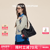 Valuncica 华伦西亚可乐包小号新款 牛皮休闲托特包斜挎hobo包包女