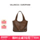 Valuncica 华伦西亚可可包新款 大容量通勤托特包复古牛皮单肩包女