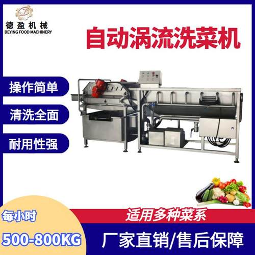 商用蔬菜清洗机全自动不锈钢叶菜类清洗机多功能果蔬喷淋式洗菜机
