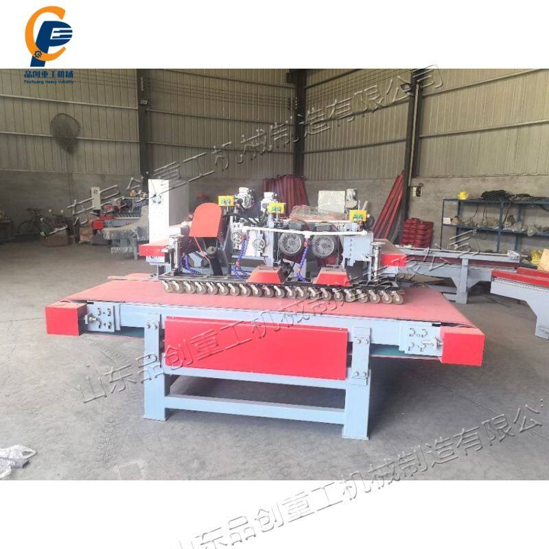 全自动数控三刀瓷砖切割机  石材修边设备   台式大理石切角机械