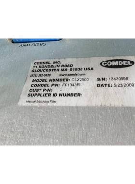 康戴尔COMDEL CLX2500 射频电源 拆