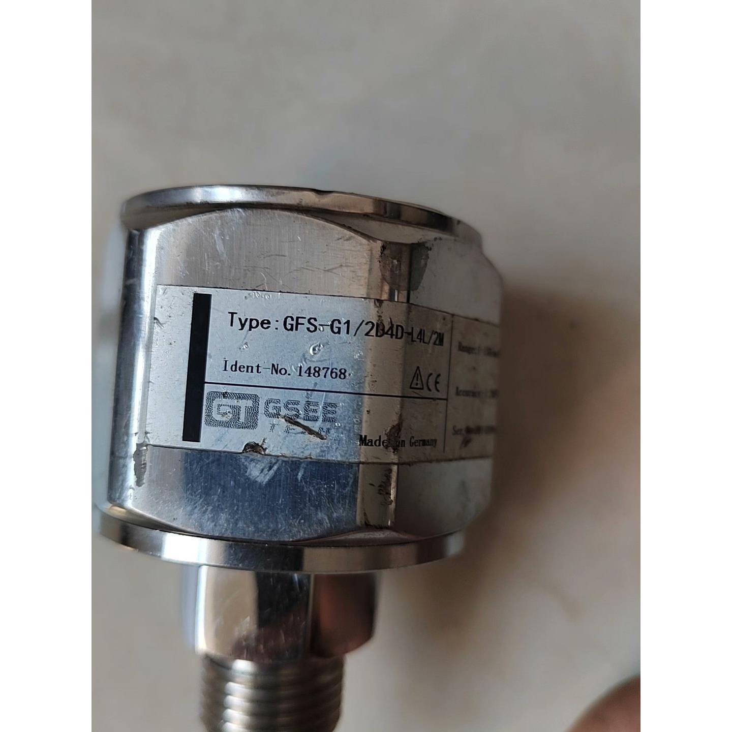 GT，GSEE，GFS一G1/2B4D-L4L/2M。传感器