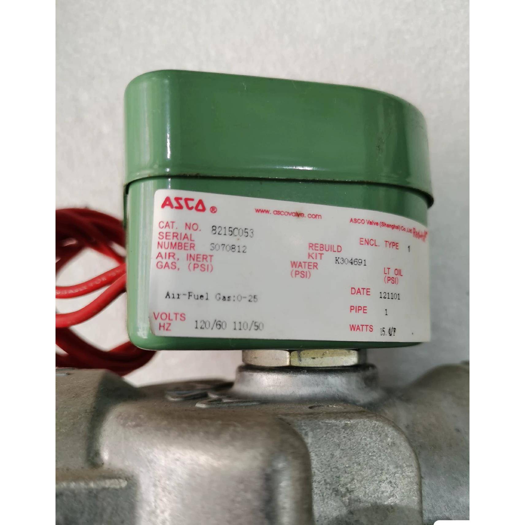 ASCO电磁阀8215C053两位两通电磁阀脉冲电磁阀