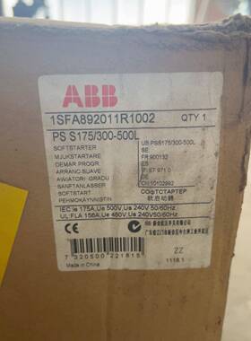 1SFA892011R1002 ABB软启动未开封