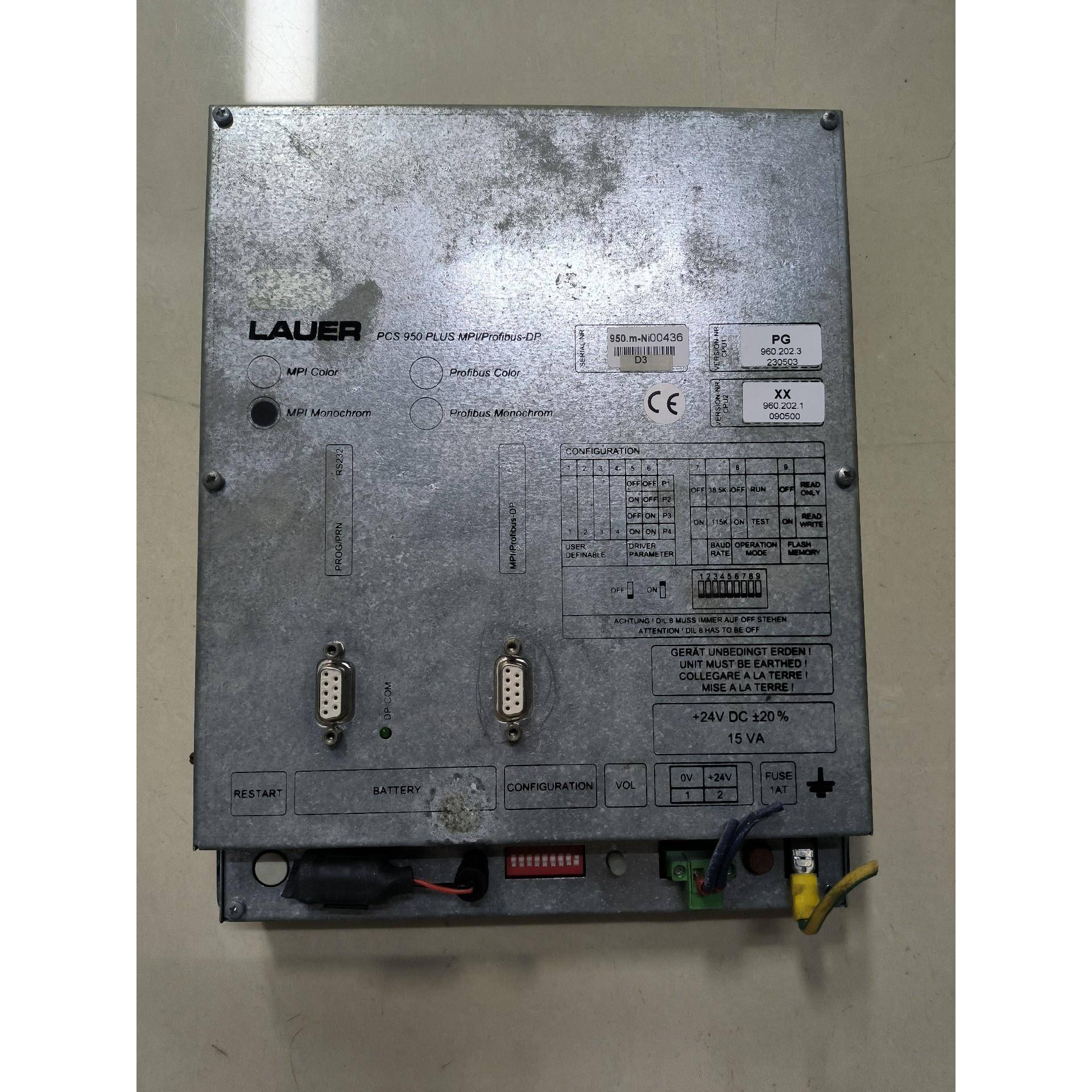 劳尔人机界面PCS950 PLUS MPI/Profibus