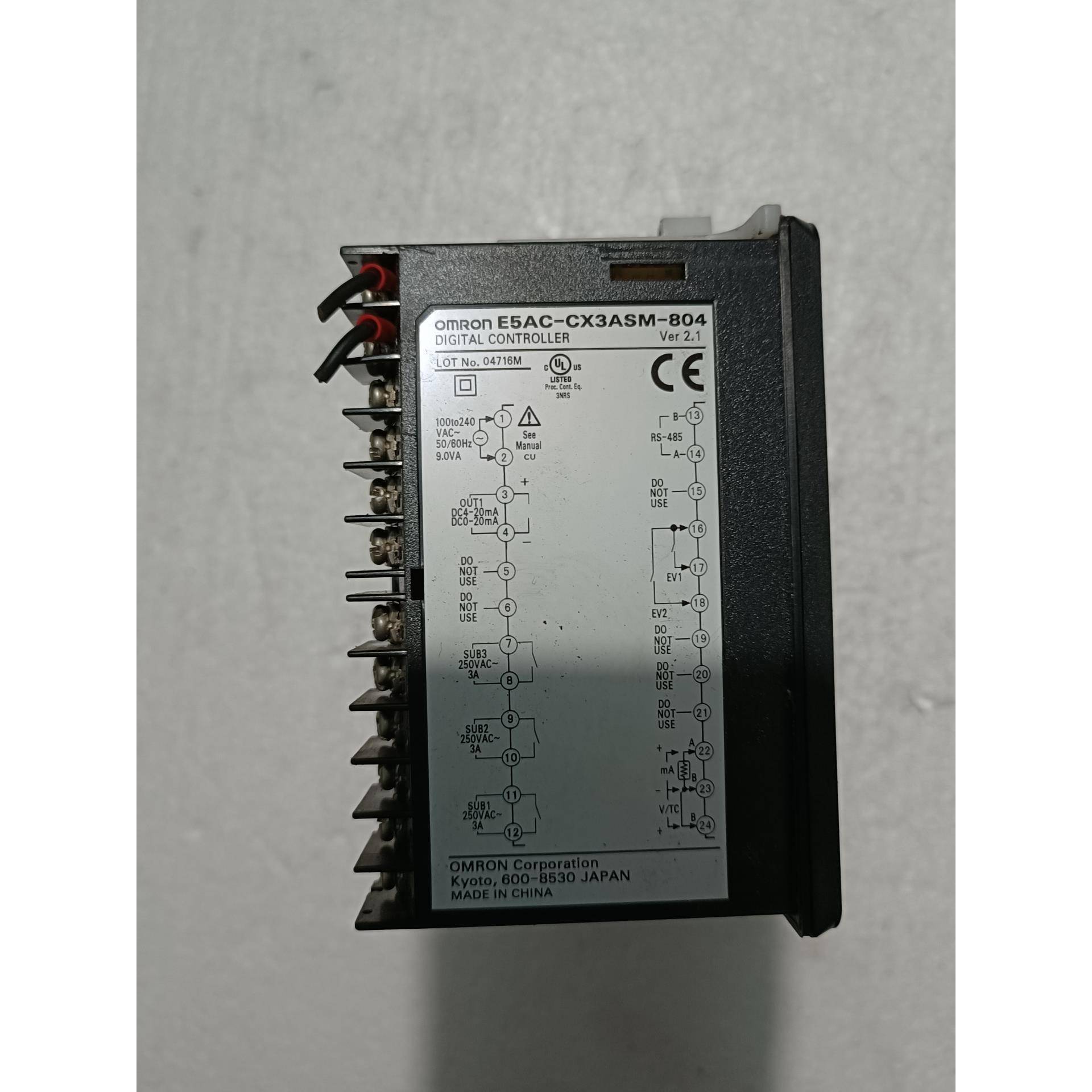 温控仪E5AC-CX3ASM-804