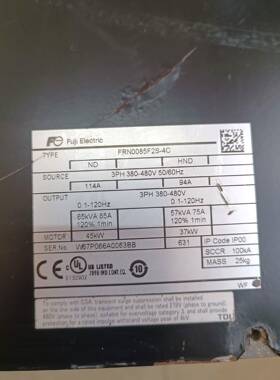 变频器37/45KW，FRN0085F2S-4C