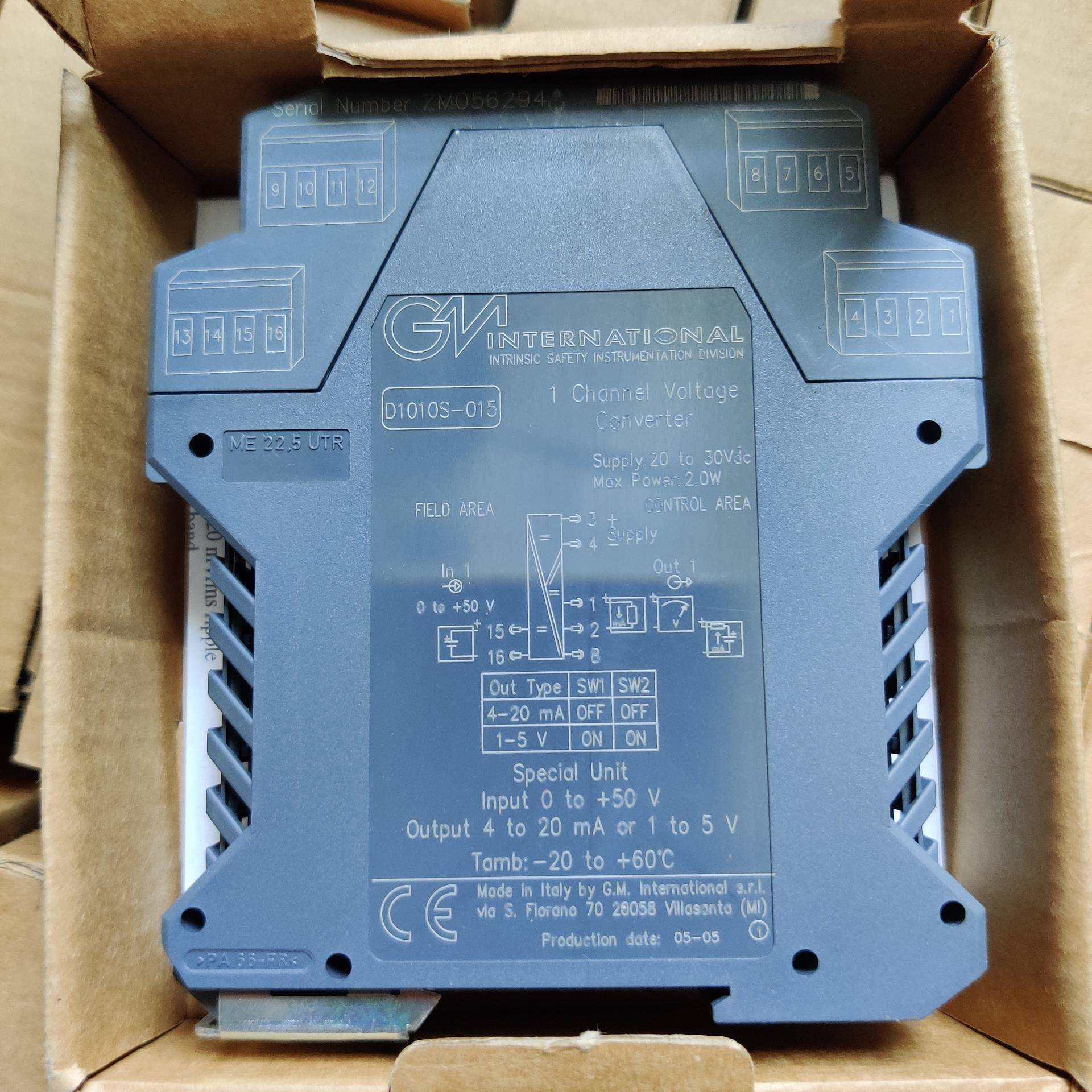 意大利GMI安全栅D1010S-015