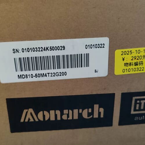 变频器MD810-50M4T22G200，，型号