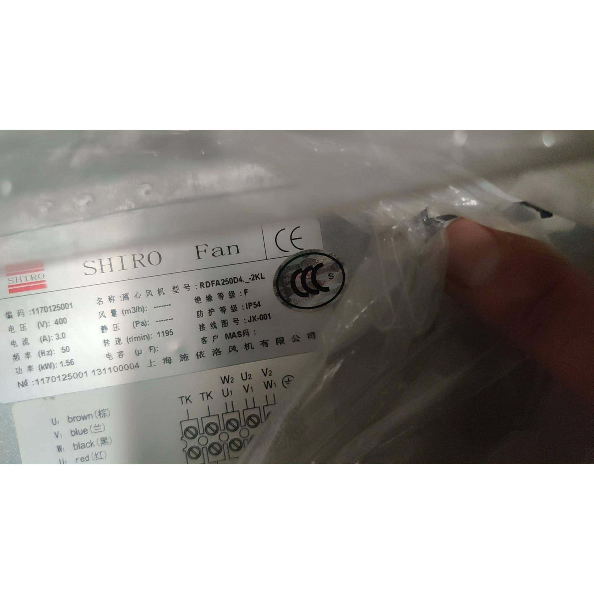 洛森风机DRAD280-4D RDFA250D4