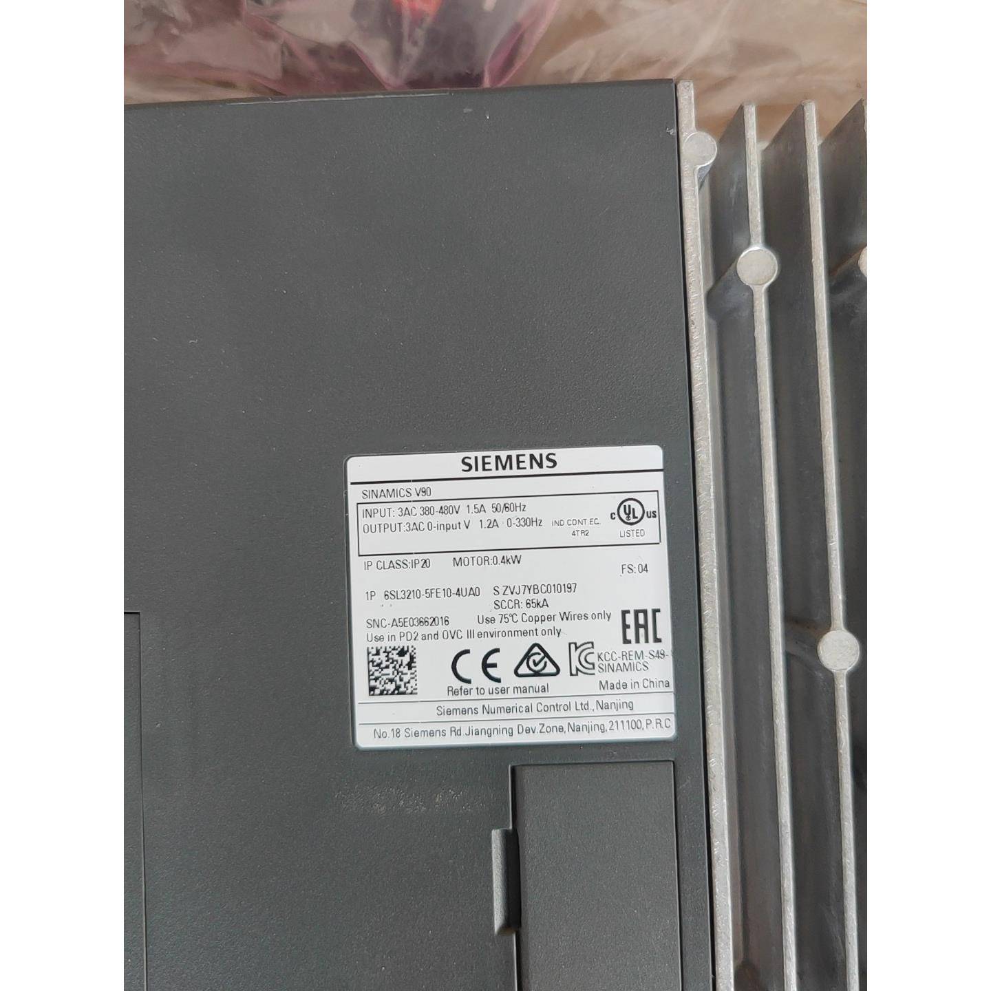 6SL3210-5FE10-4UA0 外包装不好，东