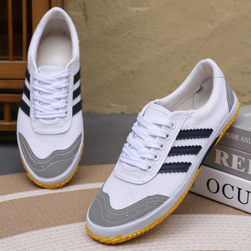 经典复古帆布排球鞋男鞋女鞋运动鞋休闲低帮田径跑步鞋武术太极鞋