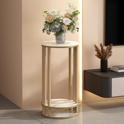 花架子客厅落地式实木花盆摆放置物架阳台花架多层轻奢高级感花台