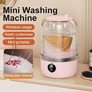 Auto Timer Mini Laundry Cup Wireless Underwear Sock Washer