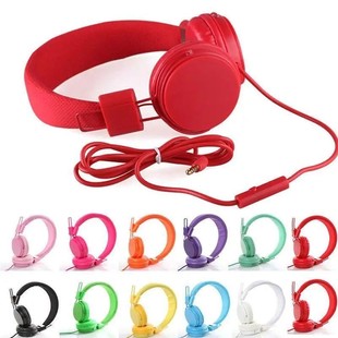 Kids Wired Ear Headphones Stylish Headband Earphones for iPa