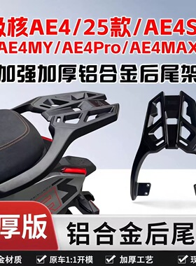 适用极核EZ4/AE4/SE/MY/ProMAX电动车尾架后备箱支架尾箱改装配件