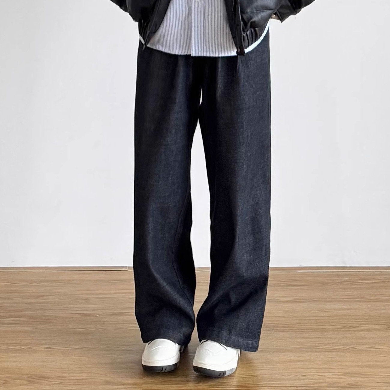 SIIIENDA字版复古水洗休闲裤