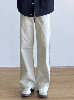 SIIIEND美式复古直筒休闲裤男秋季宽松休闲百搭简约休闲裤