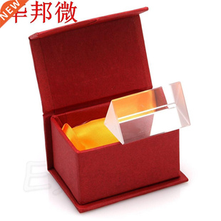 5cm prisme triangulaire enseignement verre optique Triple ph