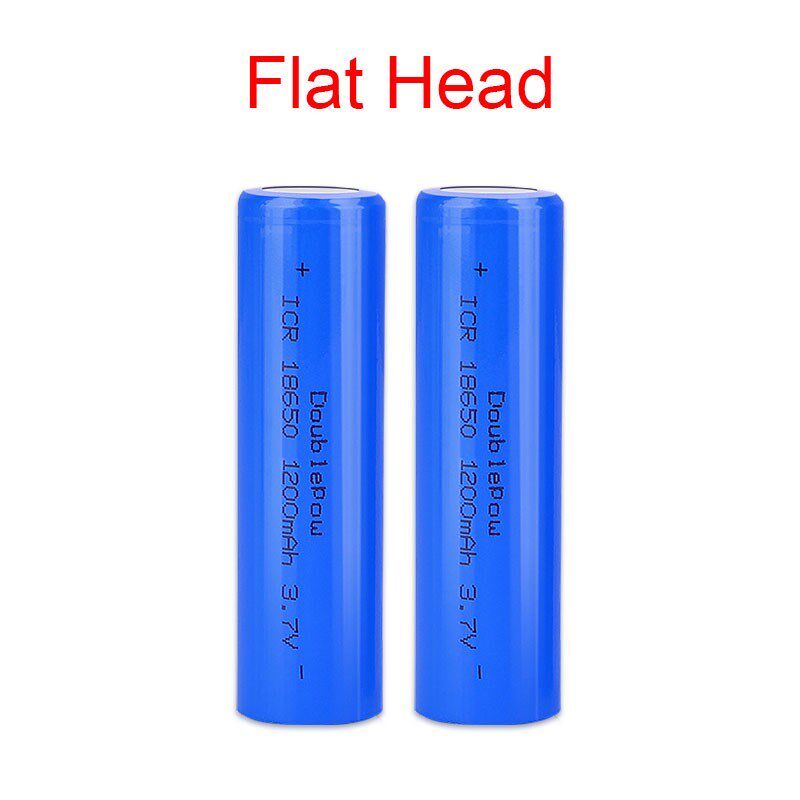 NEW  18650 battery 3.7V 1200mAh  Li-ion rechargeable  batter