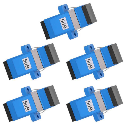 5pcs SC/UPC-SC/UPC-5DB Fiber Optical Connector Single Mode O