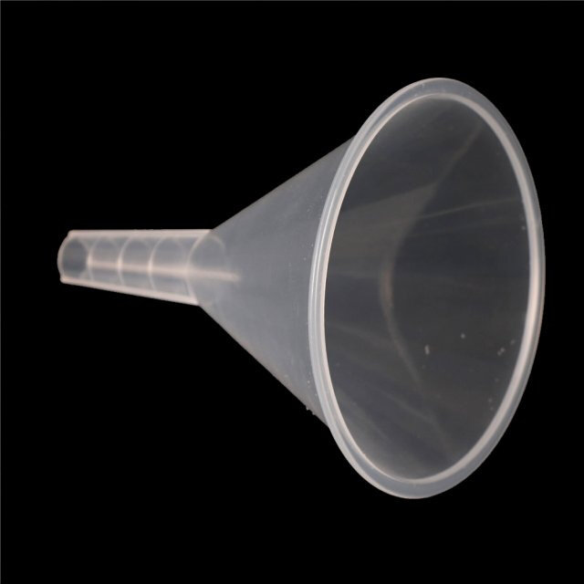 1 Pcs Clear 100mm Filter Funnel Laboratory Transparent White