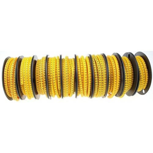 500pcs/Lot EC-0 EC-1 EC-2 EC-3 1.5mm2 Q-Z QRSTUVWXYZ English