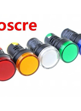 Indicator Lights 10 PCS AD16-22 mm 380V Thread LED for Elec