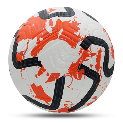 Soccer Balls Standard Size 5 Machine-Stitched Ball PU