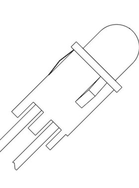 5101H1 [LED Panel Mount Indicators RED DIFFUSED 1/4