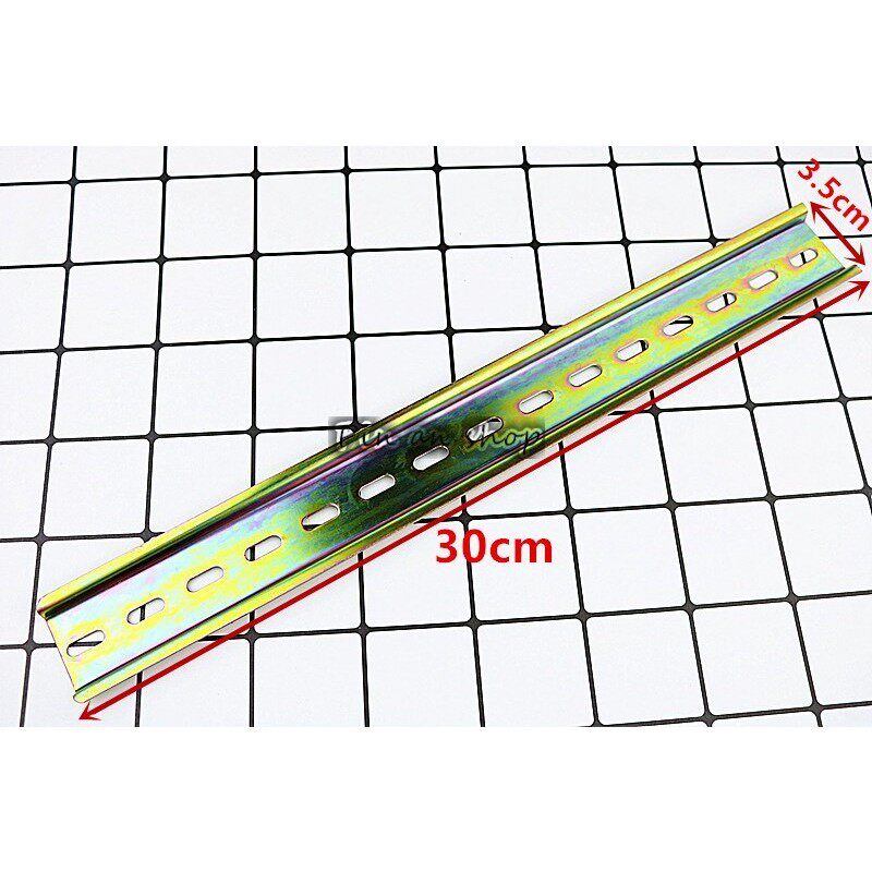 30CM din rail C45 Guide Mounting clip Installation track fix