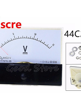 44C2 DC 100V 150V 250V 300V 400V 450V 500V 600V Voltmeter An