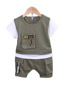 New Summer Children Girls Fashion Clothing Baby Boys Cotton