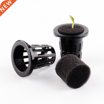 100pc Hydroponics Block Cloning Collar Black Rooting Sponge