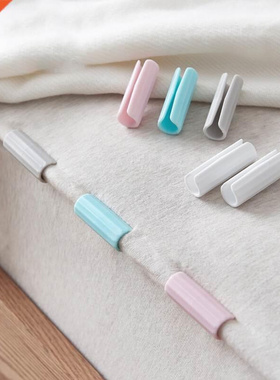 6/12PCS BedSheet Clips Plastic Slip-Resistant Clamp Quilt Be